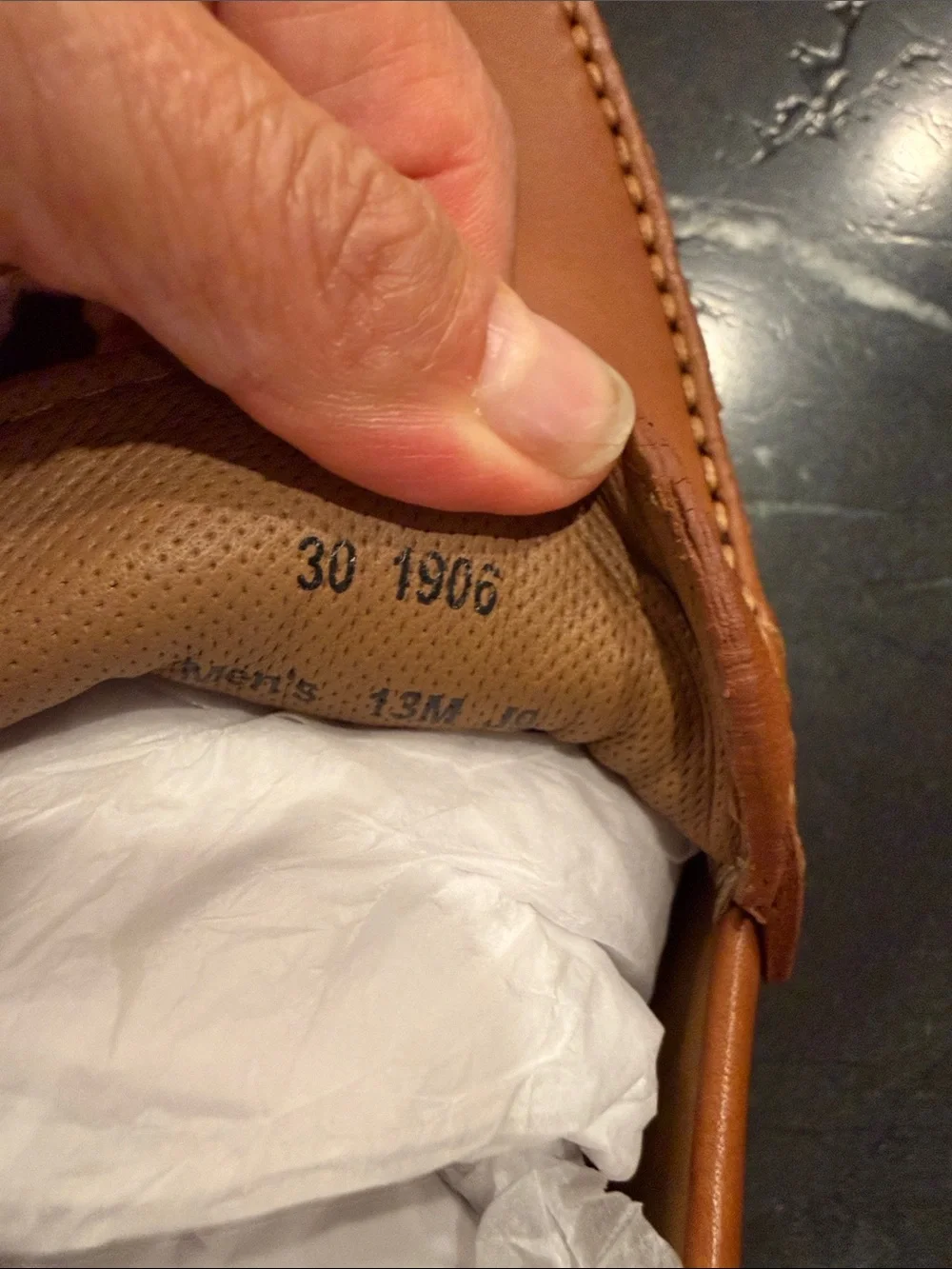 Trask Men's Penny Loafers in Cognac Brown